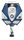 Sunflex Table Tennis Racket XCite C45 (Competition, 2.2mm Sponge, Mikado Rubber, ITTF) - 1 Racket
